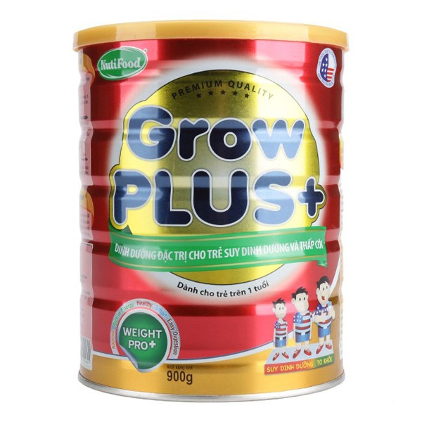 Sựa bột GrowPlus+ dành cho trẻ suy dinh dưỡng từ 1 tuổi trở lên (900g)