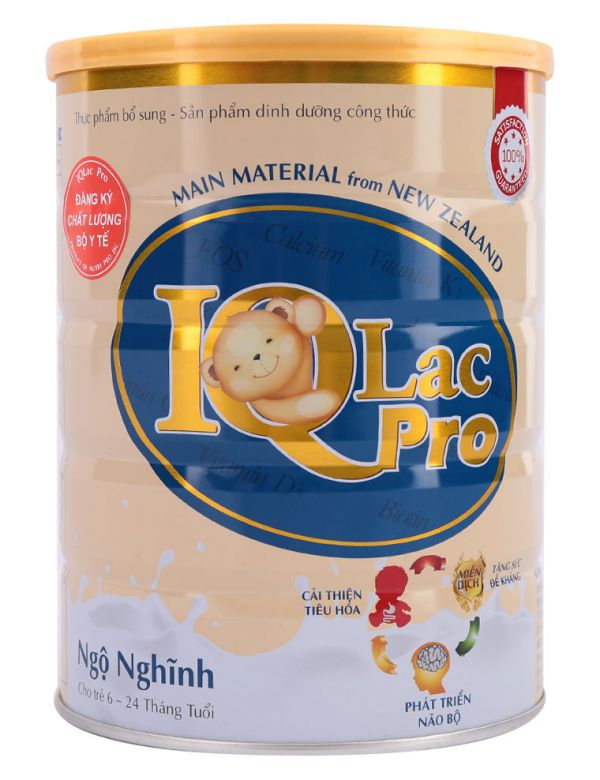 Sữa IQ Lac Pro Ngộ Nghĩnh 900g (6-24 tháng)