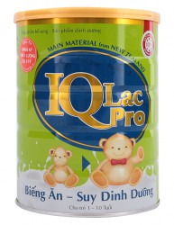 Sữa IQLac Pro Biếng Ăn-Suy Dinh Dưỡng 900g (1-10tuổi)
