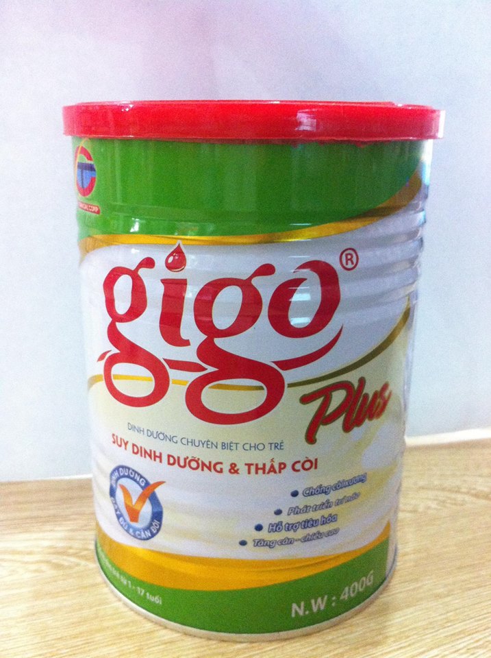 SỮA GIGO PLUS - SUY DINH DƯỠNG, THẤP CÒI - 900G