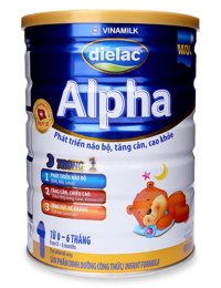 Sữa Dielac Alpha Step 1 hộp 900g