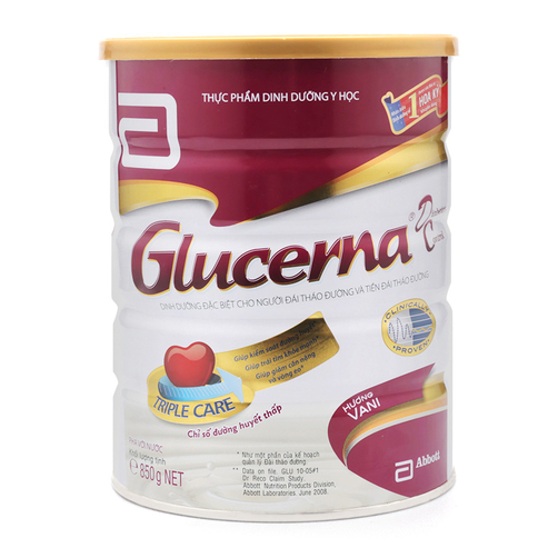 Sữa Glucerna 850g (Cho người bệnh tiểu đường)