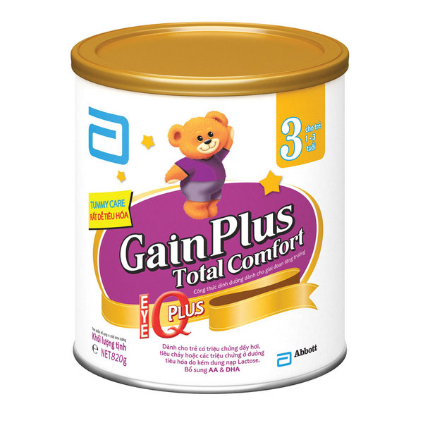 Sữa bột Gain Plus Total Comfort 3 400g 1-3 tuổi