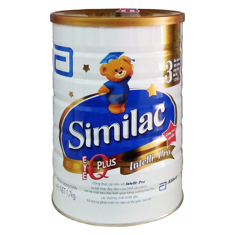 Sữa Similac IQ số 3 1.7kg (1 - 2 tuổi)