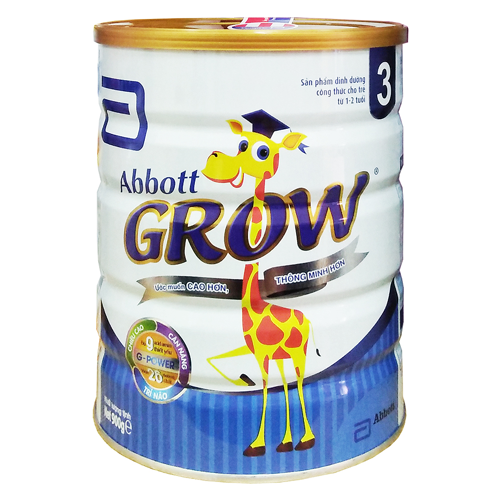 Sữa Abbott Grow 3 900g (1 - 2 tuổi)