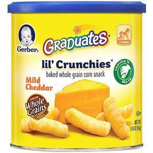 Bánh Ăn Dặm Gerber Graduates Lil' Crunchies
