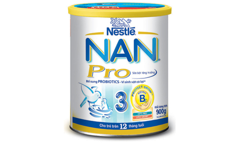 Sữa bột Nan Pro 3 - hộp 900g (dành cho trẻ từ 1 - 3 tuổi)