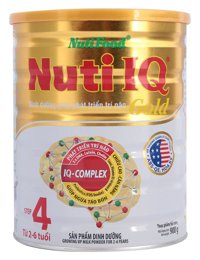 Sữa Nuti IQ Gold Step 4 900g (2-6 tuổi)