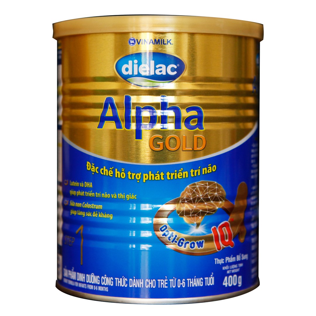 Sữa bột Dielac Alpha Gold 1 400g