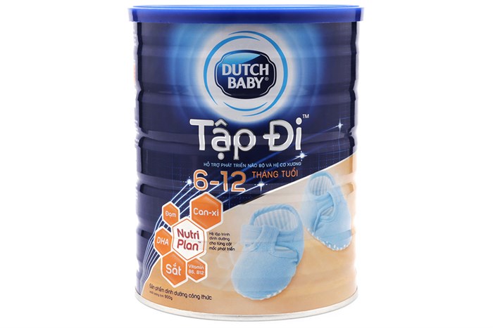Sữa bột Dutch Baby Tập Đi 900g (6 - 12 tháng)