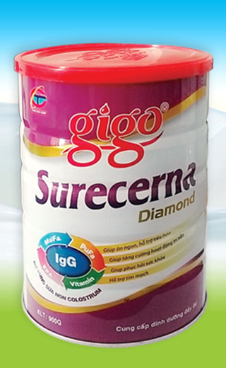 sữa bột Gigo Surecerna, 900g