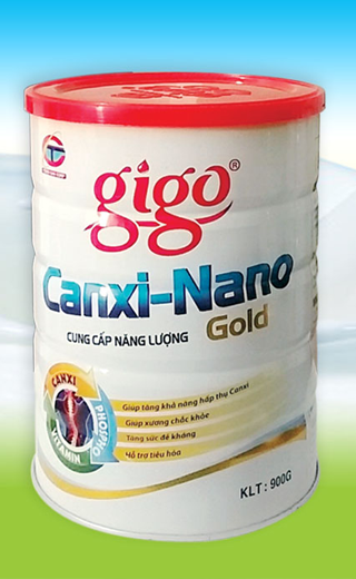 Sữa bột Gigo Canxi-Nano, 900g