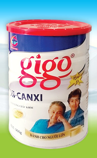 Sữa bột dinh dưỡng GIGO HI-CANXI, 900G