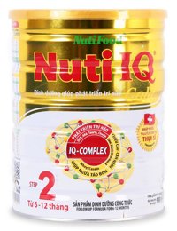 Sữa bột Nuti IQ gold Step 2 900g (6 - 12 tháng)
