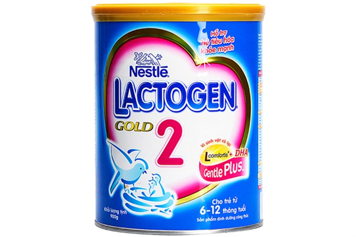 Sữa Nestle Lactogen Gold 2 900g (6 - 12 tháng)