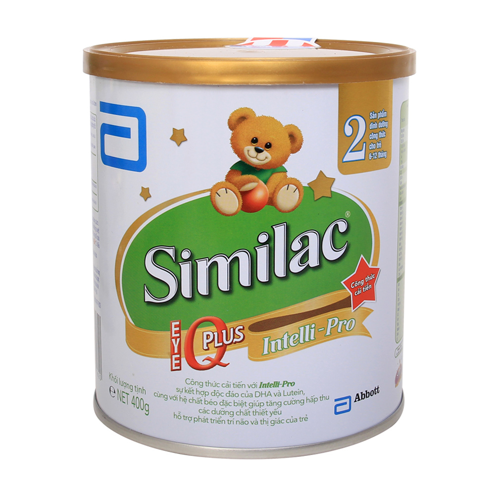 Sữa Similac Gain IQ số 2 400g (6 - 12 tháng)