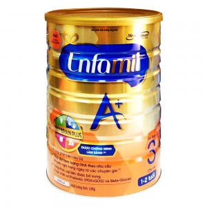 Sữa Enfamilk A+3 vani 360 brain plus - 1.8kg(1-3 tuổi)