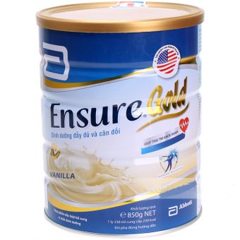 Sữa Ensure Gold Abbott 850g