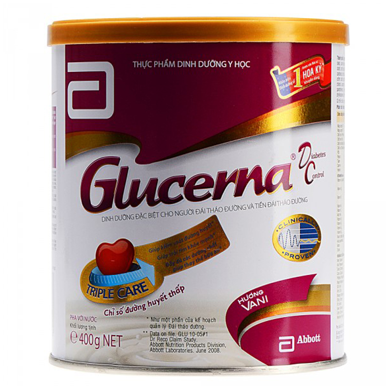 Sữa Glucerna 400g (Cho người bệnh tiểu đường)