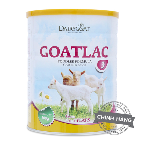 Sữa Dê GoatLac 3 900g (trẻ từ 1 – 3 tuổi)