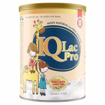 Sữa IQLac Pro Cao Lớn 900g (2-9 tuổi)