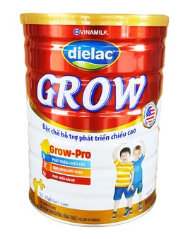Sữa Bột Dielac Grow 1+, 1-2 Tuổi, 900g