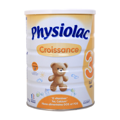 Sữa bột Physiolac số 3 900g (1 - 3 tuổi)